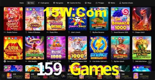 Bônus Generosos e Exclusivos no 159 Games para Você!